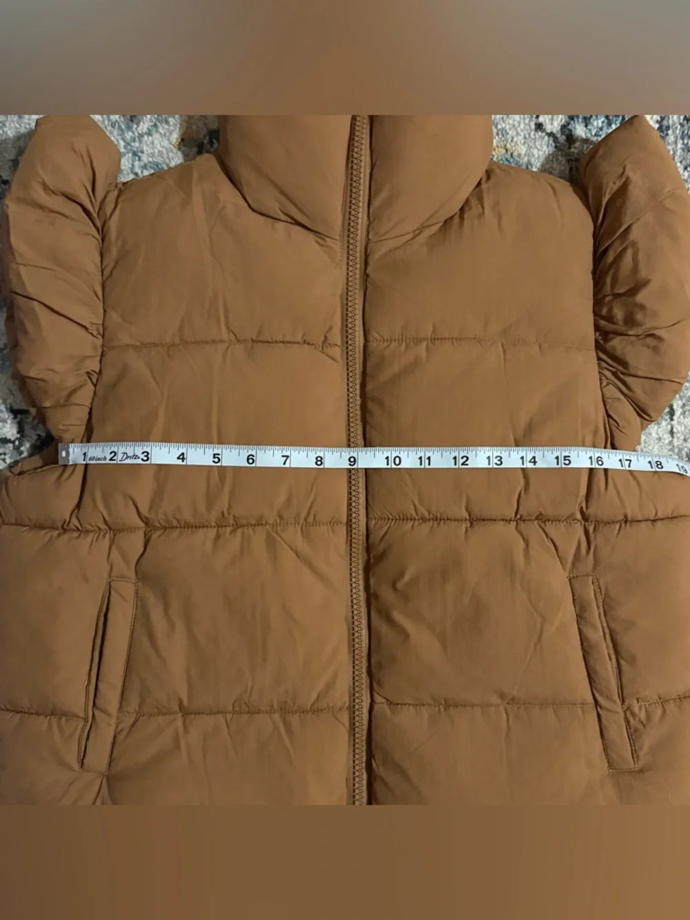 Simply Southern Puffer Vest‎ Womens M/L Quilted Full Zip Collared Warm NWT